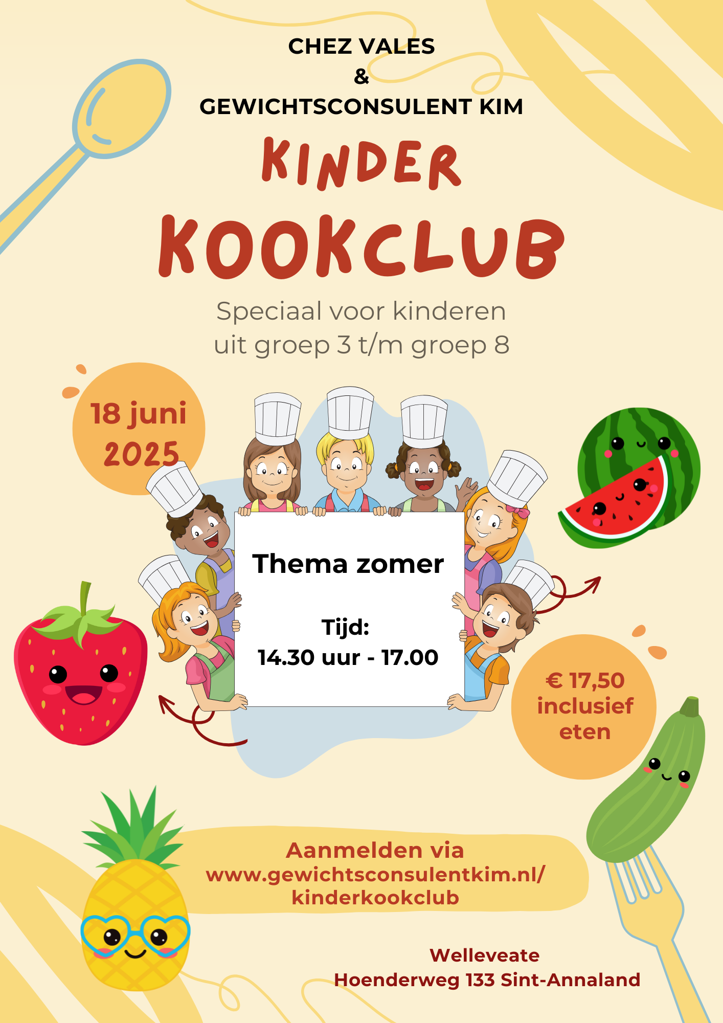 kinderkookclub italiaans